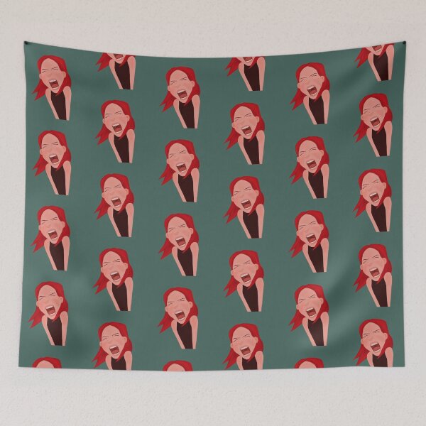Item preview, screaming angry girl loud emotions designed and sold by doomdelion.