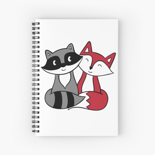 Item preview, Fox and Raccoon Best Friends designed and sold by heathercashart.