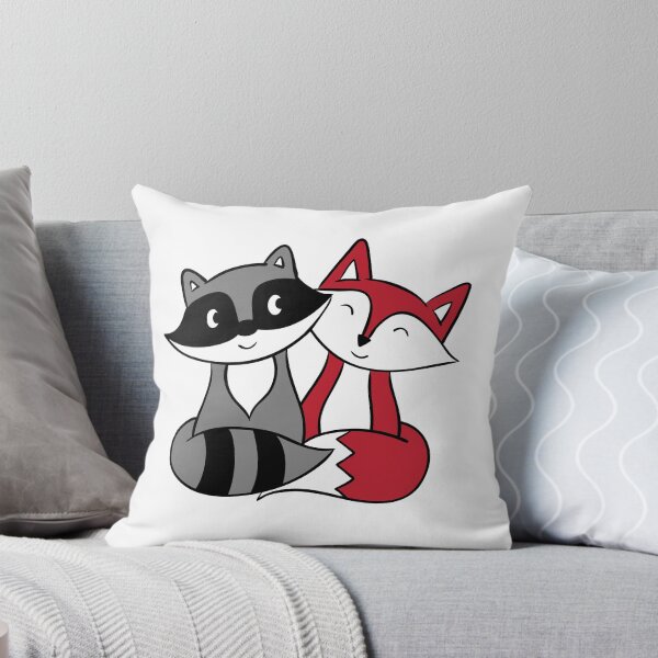 Item preview, Fox and Raccoon Best Friends designed and sold by heathercashart.