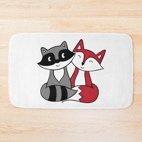 Item preview, Fox and Raccoon Best Friends designed and sold by heathercashart.