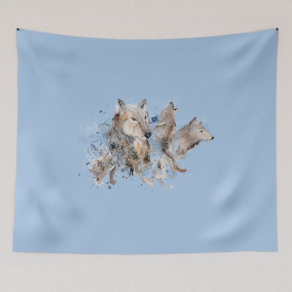 Item preview, Howling Wolf Pack designed and sold by Bliss Find And Design.