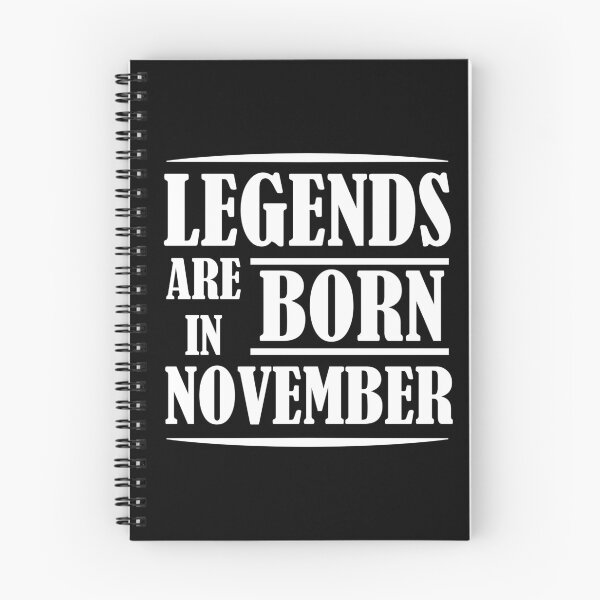 Artikelvorschau, Legenden werden im November geboren | Geburtstage entworfen und verkauft von SerendipityNow.