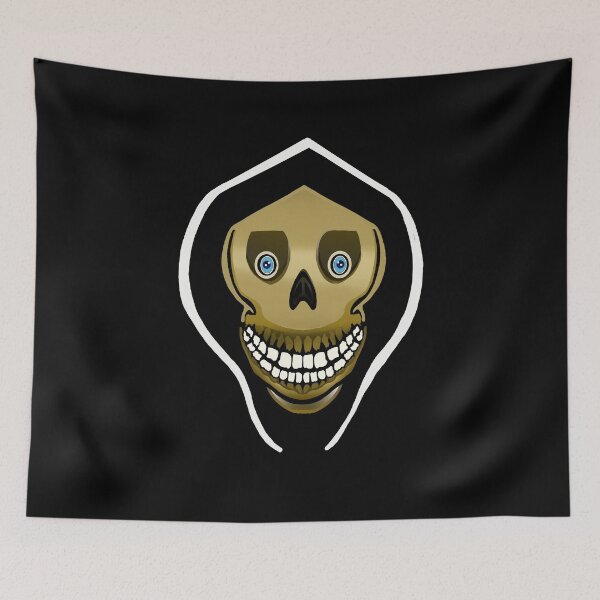 Item preview, GRIM REAPER smiling skull face, Halloween designed and sold by Lighvision.