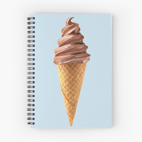 Item preview, Soft Serve Icecream Chocolate Cone designed and sold by Deborah Camp.