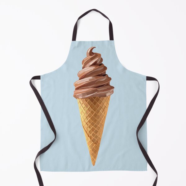 Item preview, Soft Serve Icecream Chocolate Cone designed and sold by Deborah Camp.