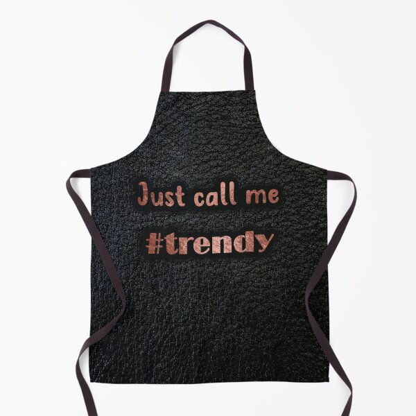 Item preview, Just call me #trendy - black leather and gold designed and sold by joshuayule.