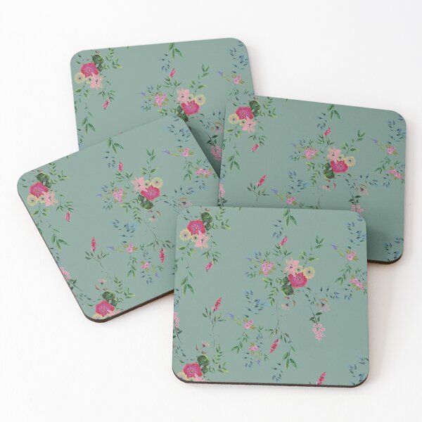 Item preview, Green floral and softness designed and sold by CoteCreation.