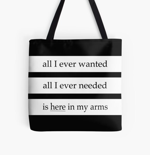 All I Ever Wanted - Depeche Mode Tote Bag for Sale by rafapenteado