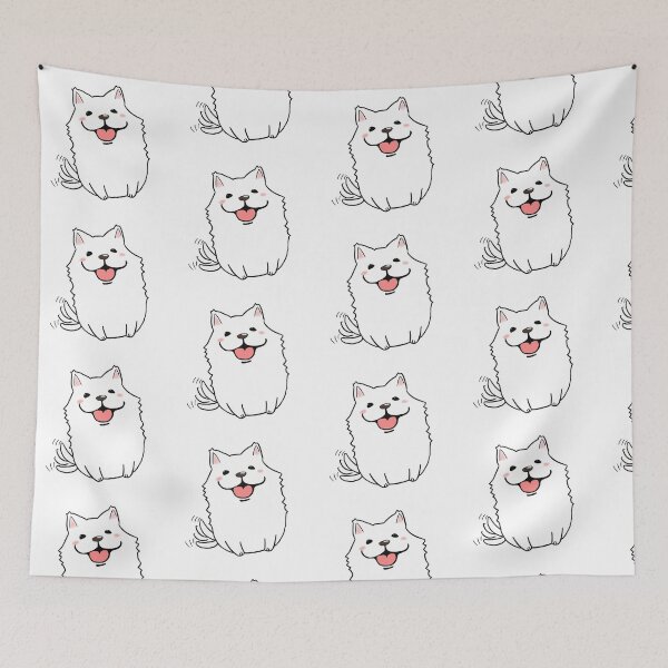 Item preview, Wagging Tail Samoyed designed and sold by samoyedstories.