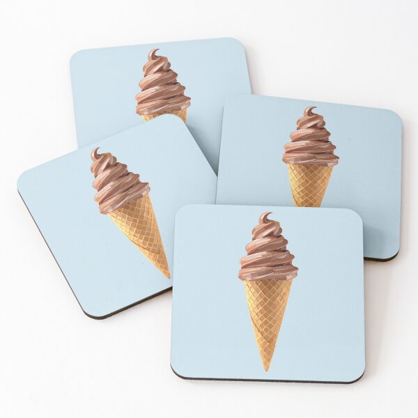 Item preview, Soft Serve Icecream Chocolate Cone designed and sold by Deborah Camp.