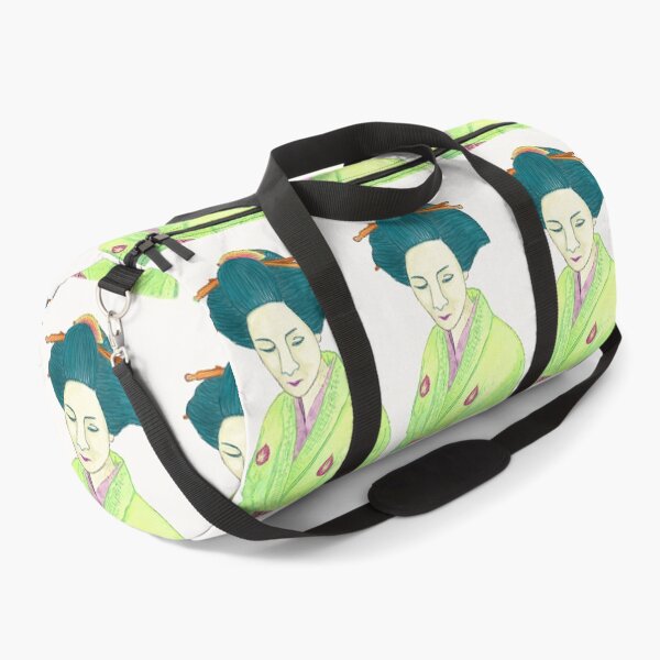Item preview, Japanese Geisha - Lime Kimino designed and sold by Anne-Maree Hunter.