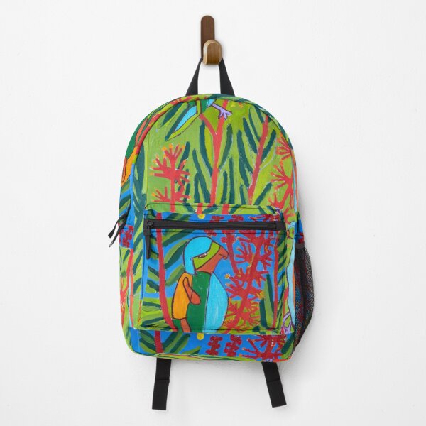 Item preview, Two Parrots Grevillea designed and sold by Zion Levy Stewart.
