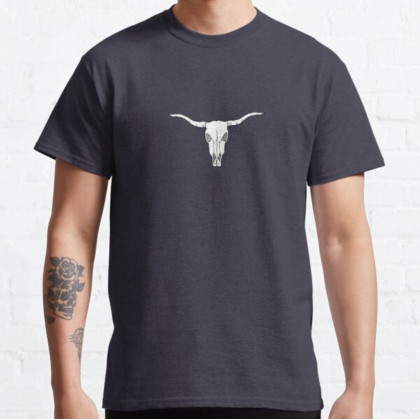 Bull Skull T-Shirts for Sale | Redbubble