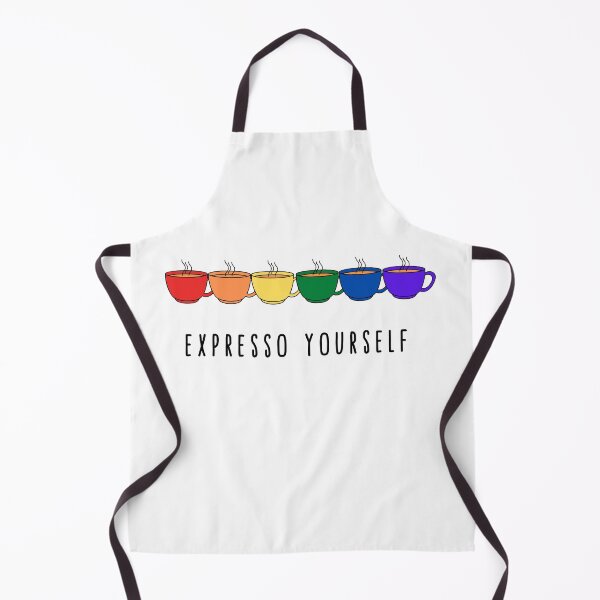 Item preview, Expresso Yourself Pride Rainbow designed and sold by somebasic.