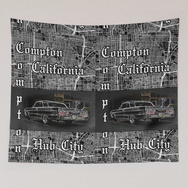 Item preview, Compton California. designed and sold by Shiroi-Kuruma.
