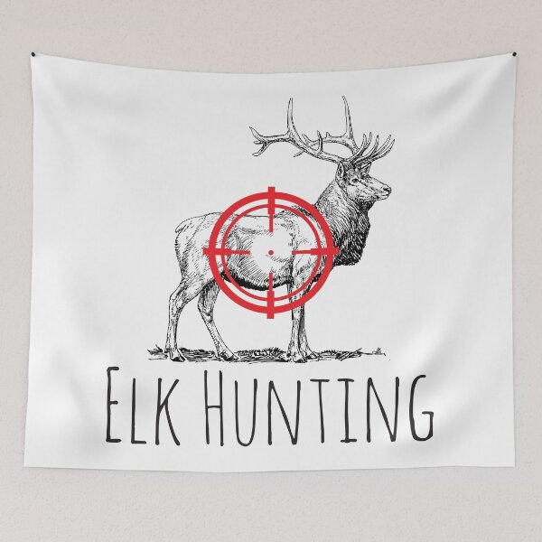 Item preview, Elk Hunting designed and sold by 4AllTimes.