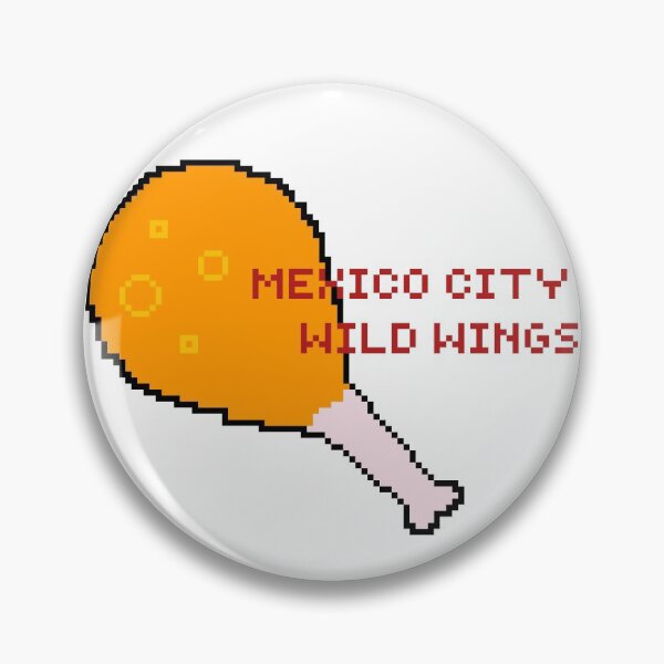 Item preview, Mexico City Wild Wings Pixel Art designed and sold by moonpretzles.