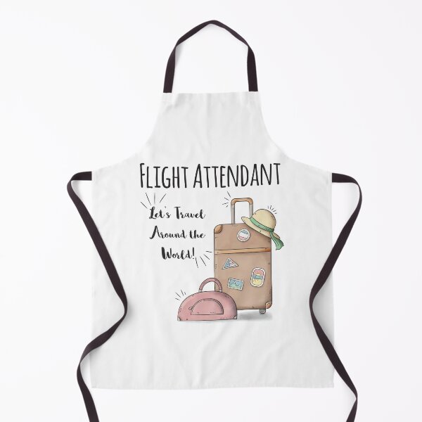 Item preview, Flight Attendant Let's Travel Around The World designed and sold by 4AllTimes.