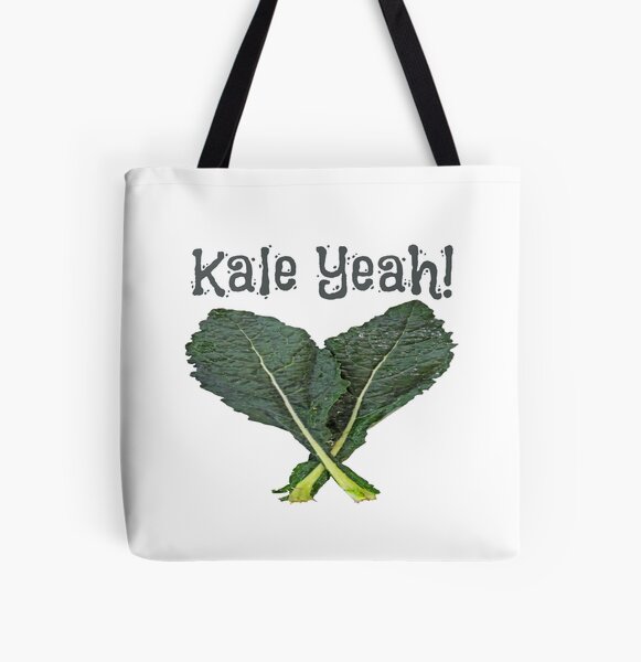 Kale Yeah! All Over Print Tote Bag