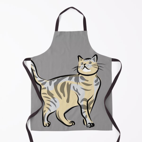 Item preview, cat (grey) designed and sold by kim tang.