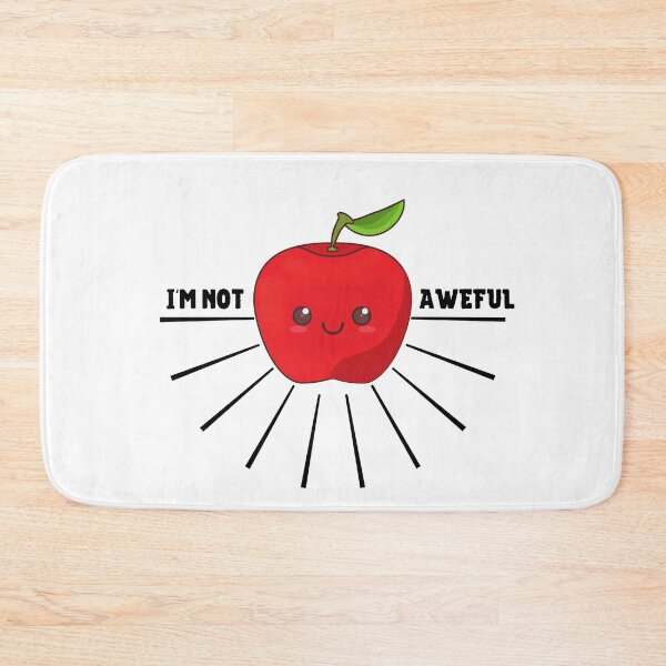 Item preview, Apple Puns Im Not Aweful Funny designed and sold by somebasic.