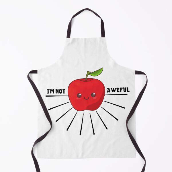 Item preview, Apple Puns Im Not Aweful Funny designed and sold by somebasic.