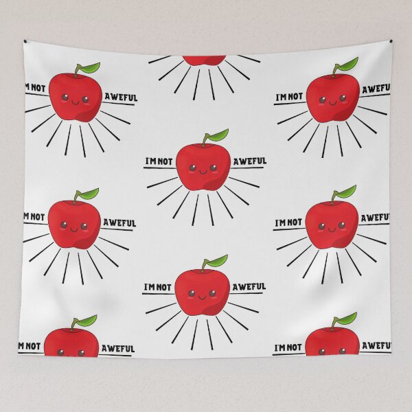Item preview, Apple Puns Im Not Aweful Funny designed and sold by somebasic.