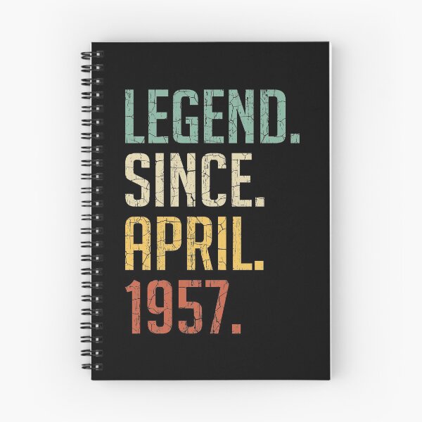 Item preview, Legend Since April 1957 64th Birthday Gift 64 Years Old Vintage April 1957 designed and sold by Takatv.