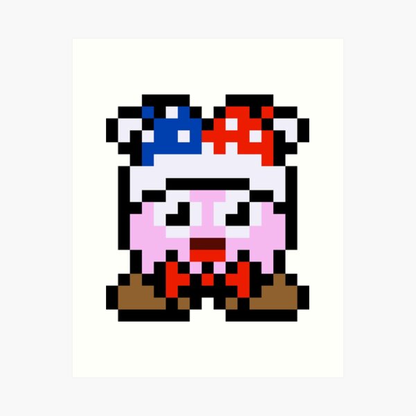 Kirby Pixel Art Prints for Sale | Redbubble