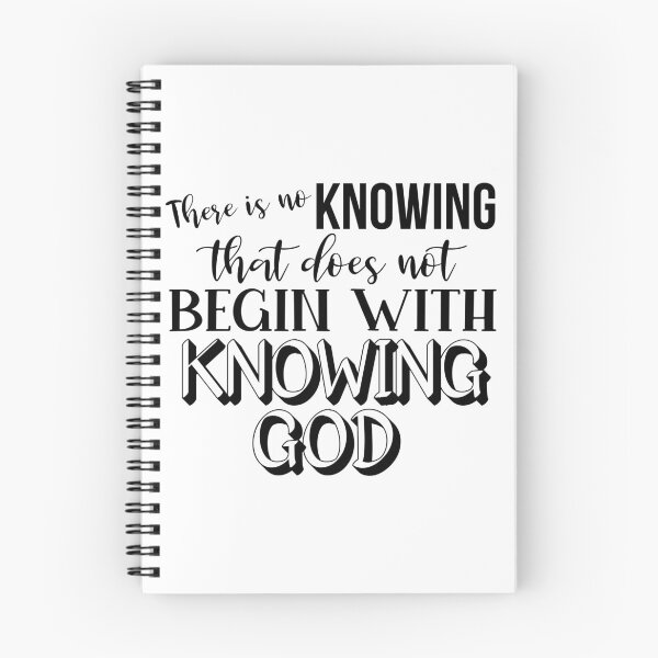 Item preview, Knowing God - John Calvin Quote designed and sold by StillInBeta.