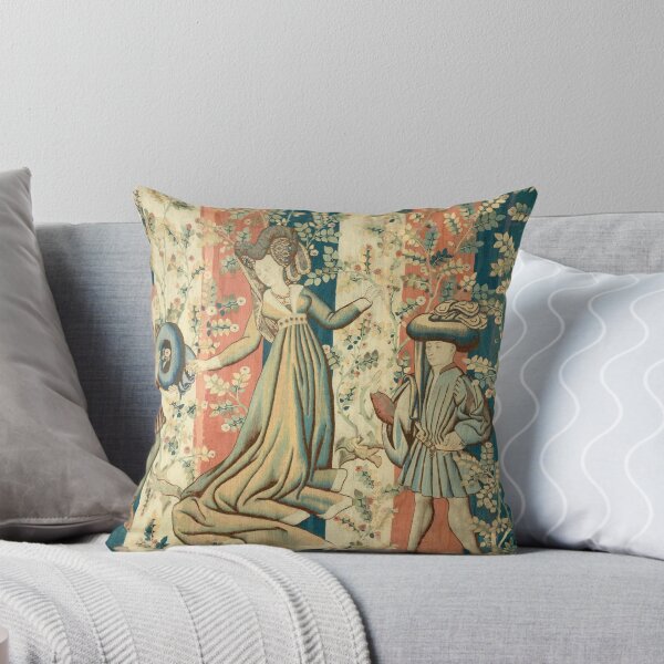Item preview, Courtiers in a Rose Garden: A Lady and Two Gentlemen designed and sold by TumbleTee.