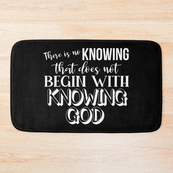 Item preview, Knowing God - John Calvin Quote designed and sold by StillInBeta.