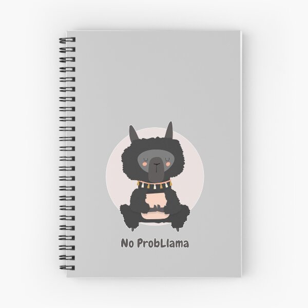 Item preview, No ProbLlama - Llama Yoga Meditating designed and sold by Kaos Urbanwear.