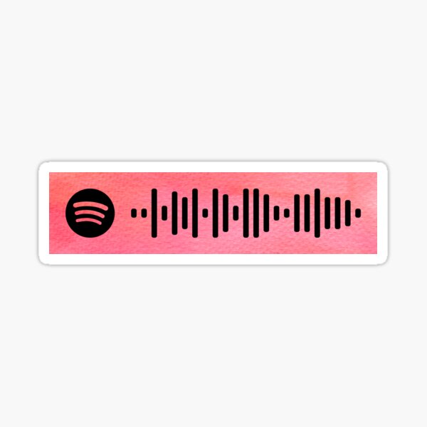 Pink Season By Pink Guy Spotify Scan Code Sticker By Wandersapparel Redbubble - pinkguy hillbilly song roblox id