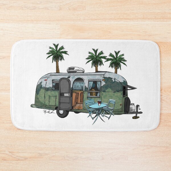 Item preview, California Air Stream Palm Trees RV designed and sold by Michael Garber.