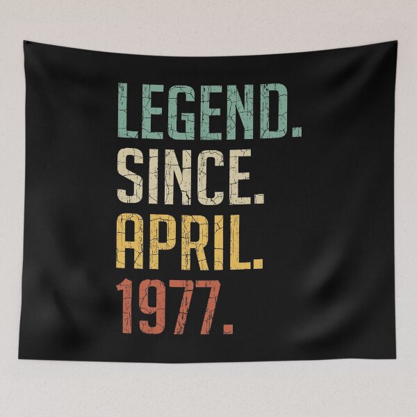 Item preview, Legend Since April 1977 44th Birthday Gift 44 Years Old Vintage April 1977 designed and sold by Takatv.