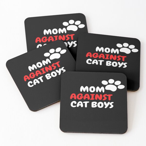 Item preview, Mom Against Cat Boys designed and sold by merchfun2.