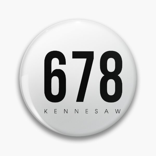 Item preview, Kennesaw, GA - 678 Area Code design designed and sold by CartoCreative.