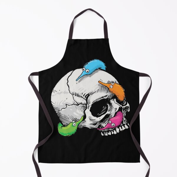 Item preview, Worms on a String on a Skull  designed and sold by ctkrstudio.