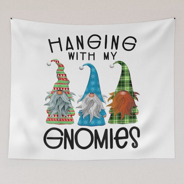 Item preview, Garden Gnomes Christmas Pajamas - Hanging With My Gnomies designed and sold by ClarkeLilly.