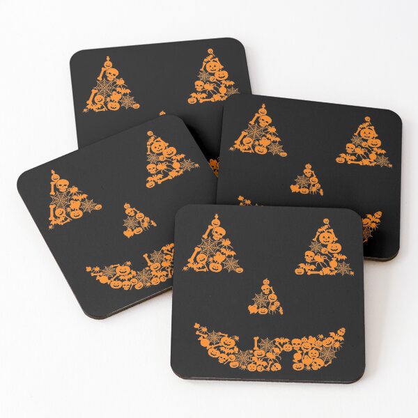 Item preview, Pumpkin cut out halloween cluster designed and sold by MeliCollective.