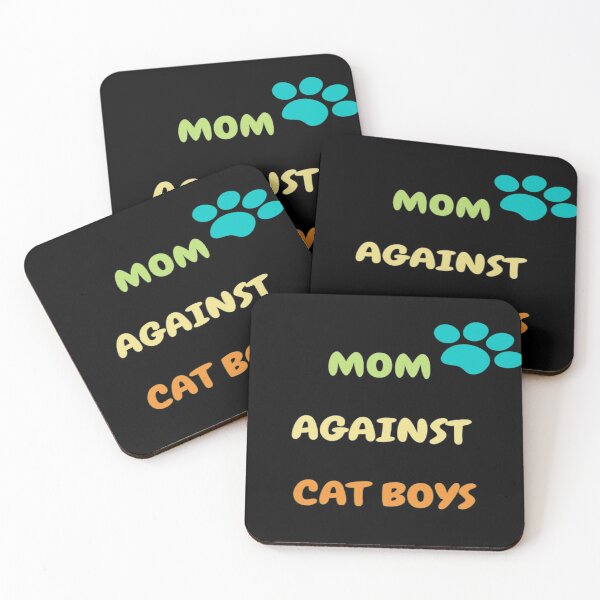 Item preview,  Mom Against Cat Boys designed and sold by merchfun2.