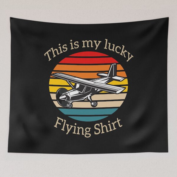 Item preview, This Is My Lucky Flying Shirt designed and sold by HeatherPore.