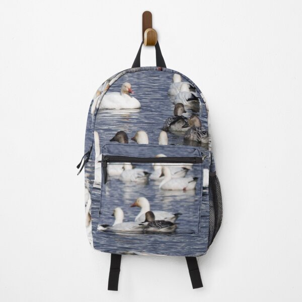 Item preview, A Flock of Snow Geese at the Beach designed and sold by walkswithnature.