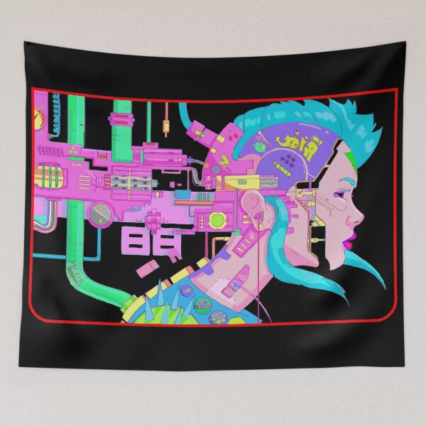 Item preview, Punk Robot Girl designed and sold by FotoLibreStudio.