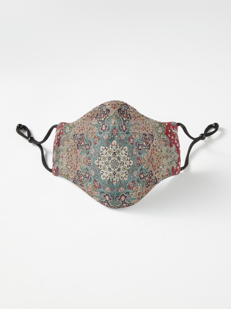 Alternate view of Vintage Antique Persian Carpet Print Mask