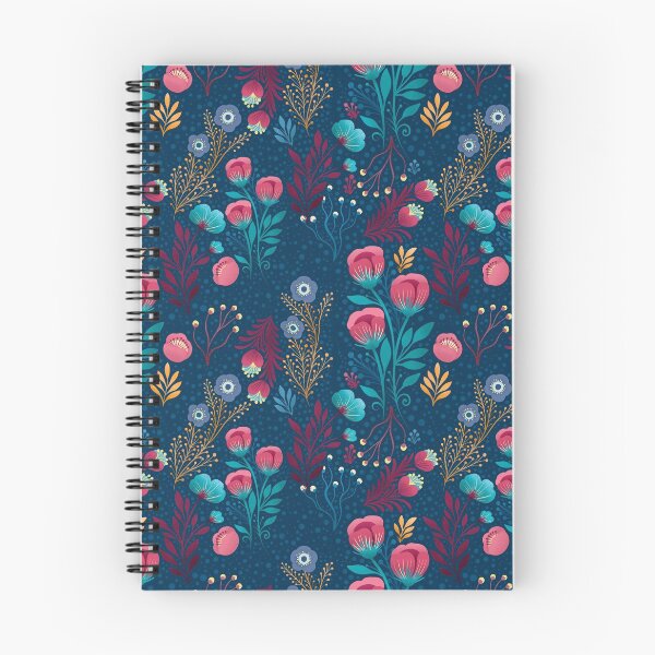 Item preview, Spring Bloom - Navy designed and sold by Shantall  Alam.