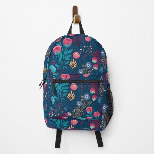 Item preview, Spring Bloom - Navy designed and sold by Shantall Alam.