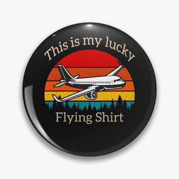 Item preview, This Is My Lucky Flying Shirt designed and sold by HeatherPore.