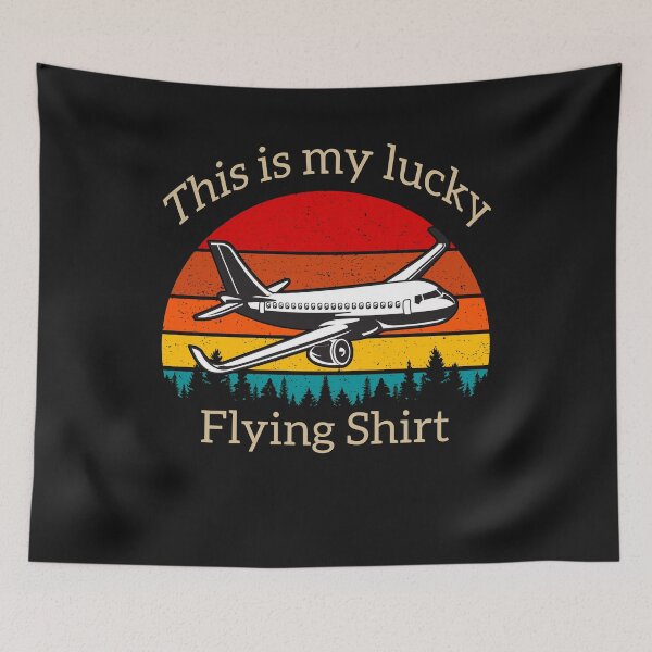 Item preview, This Is My Lucky Flying Shirt designed and sold by HeatherPore.